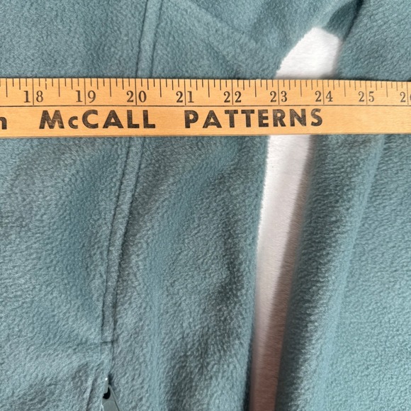 Columbia Fleece Jacket Full Zip Green Outdoors Activewear Womens Large - Picture 7 of 10